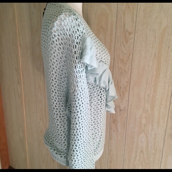 Mint knit sweater - Picture 3 of 11